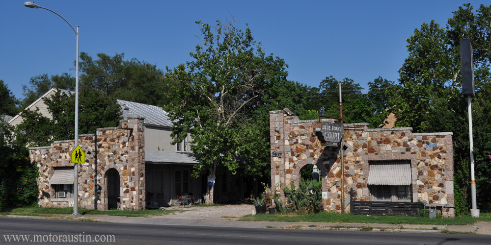 Blue Bonnet Court Austin Texas Historic Motor Court