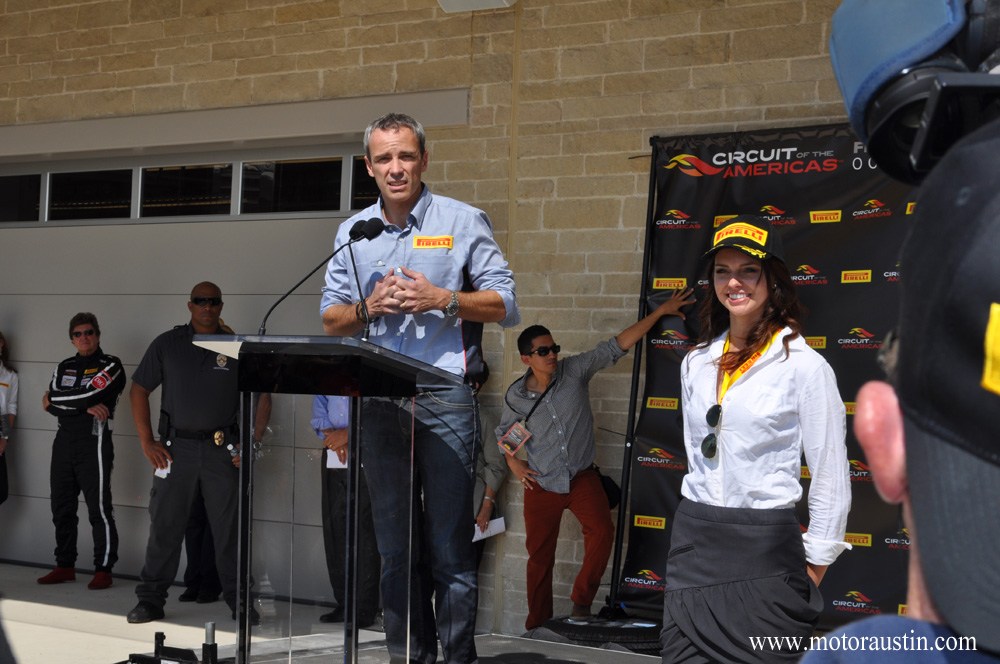 Austin COTA First Lap Ceremony 2012 Paulo Ferrari