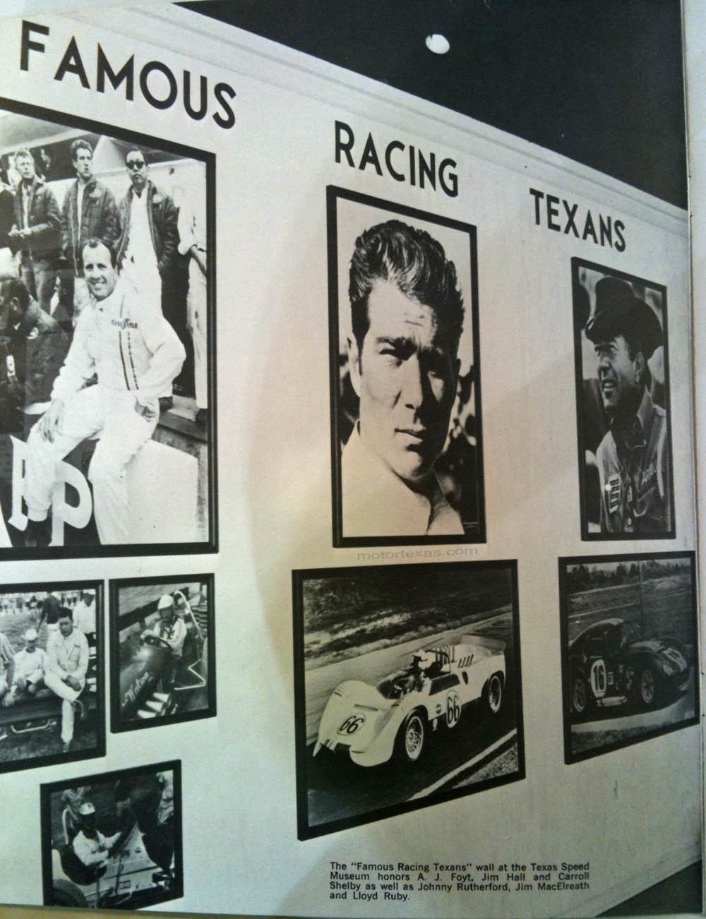 speed museum famous racing texans