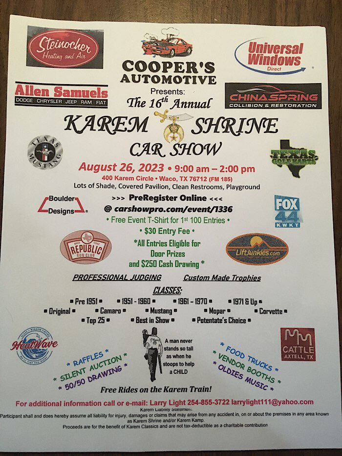 event flier